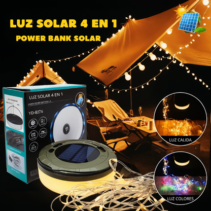 LUZ SOLAR 4 EN 1